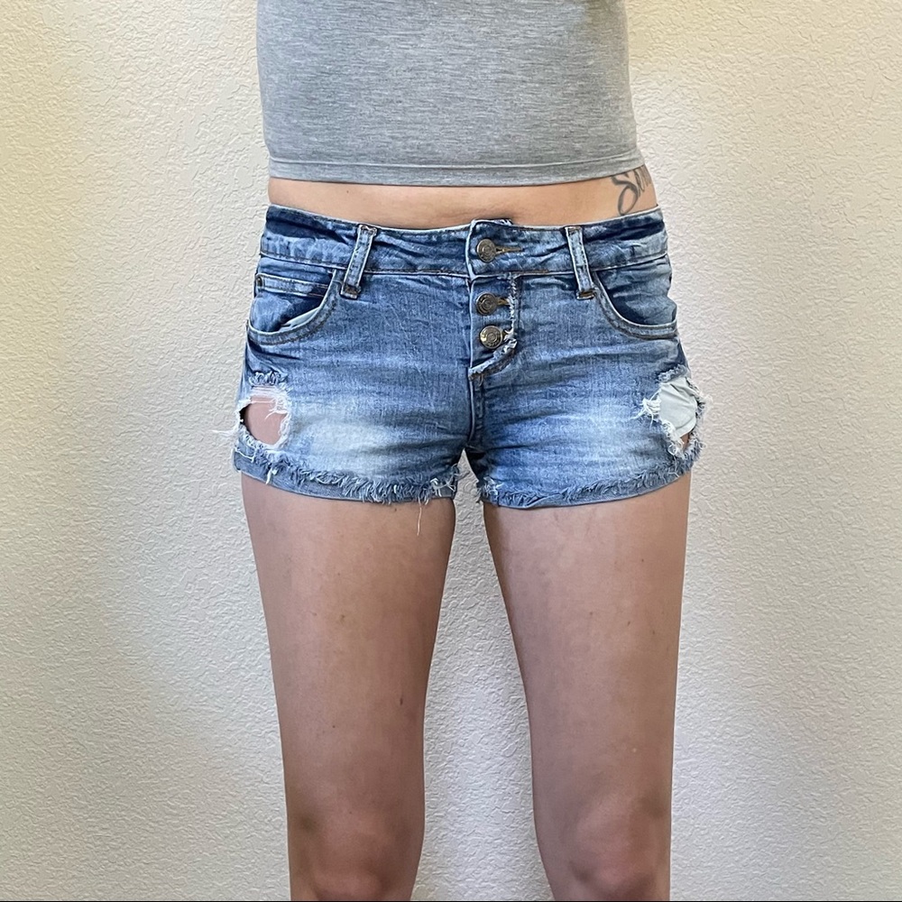 Harmony + Havoc Denim Shorts Size 3